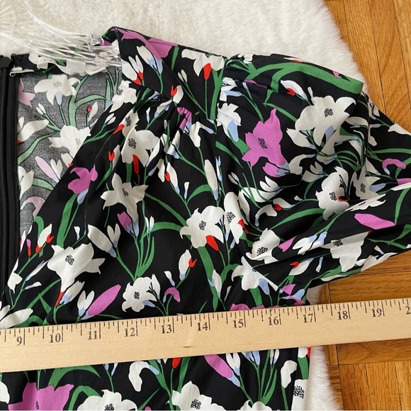 VERONICA BEARD Janis Puff Sleeve Floral Minidress SIZE 2 - Picture 11 of 16